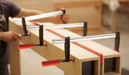 Bessey TPN40S12BE "TPN-BE" Malleable Cast Iron Screw Clamp, Multi-Colour, 400/120 mm - Image 4