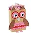 Fun Express Valentine Classroom Sharing Owl Card Holder Box Craft Kit (Makes 12)