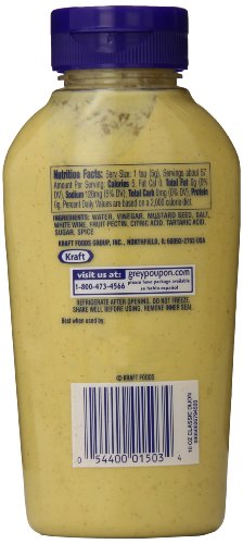 Grey Poupon Dijon Mustard, 10 Ounce - Thumbnail 3