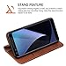 Google Pixel 3 Case,RUIHUI Leather Wallet Folding Flip Slim Protective Case Shell Cover with Card Slots,Kickstand Feature and Magnetic Closure for Google Pixel 3 2018,Brown