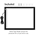 A4 LED Light Pad, Ultra Thin Portable LED Light Tracer, Full Range Dimmable with USB Power Cable for Artists, Sketching, Drawing, Tracing, X-ray Viewing