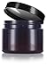 Amber PET Plastic (BPA Free) Refillable Low Profile Jar - 3 oz (12 pack) + Spatulas and Labels