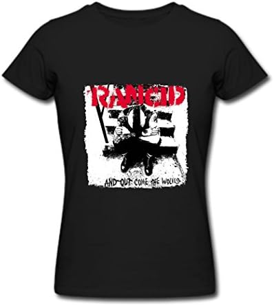 Rancid and Out Come The Wolves Women's Hot T Shirt Black