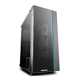 DeepCool MATREXX 55 Case, E-ATX Supported, Motherboard or Button Control of Sync of 12V RGB Devices of 4mm Full Sized Tempered Glass