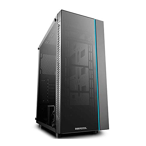 DeepCool MATREXX 55 Case, E-ATX Supported, Motherboard or Button Control of Sync of 12V RGB Devices of 4mm Full Sized Tempered Glass