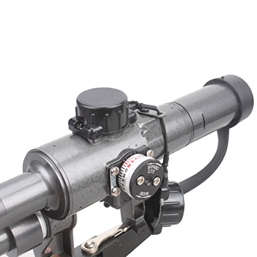 TAC Vector Optics Dragunov 3-9x24 SVD First Focal Plane Sniper Riflescope FFP Illuminated Range Finding Reticle Scope