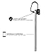 LOHA Phone Camera Lens for iPhone Xs - Attachable Clip On 10x Lens, Wide Angle for Easy Use