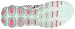 Skechers Sport Women's Skech Air 2.0 Fashion Sneaker,Turquoise/Multi,9 M US