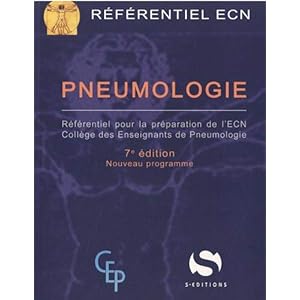 Pneumologie: Référentiel pour la préparation l’ECN (7e édition)