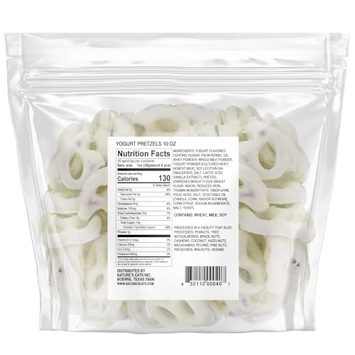 NATURE’S EATS YOGURT PRETZELS 10OZ