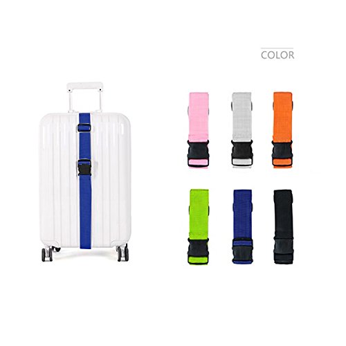 Luggage Straps - Travel Accessories TSA Approved Luggage Straps Suitcase Belts In 6 Colors Sold In 1/2/4 set By SWISSELITE - Thumbnail 5