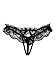 FasiCat Womens Lace Cheeky Hipster Panty Pearl Underwear Lingerie for Women