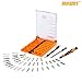Jakemy JM-8130 45 in 1 with 43 Magnetic Driver kit, Precision Screwdriver Set for PC, Mobile, Laptop, Electronic with Extended Rod & Various Angle Veer