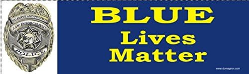 Blue Lives Matter Bumper Sticker