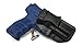 Concealment Express IWB KYDEX Holster: fits Heckler & Koch (H&K) P30/P2000 (CF BLK, RH) - Inside Waistband Concealed Carry - Adj. Cant/Retention - US Made