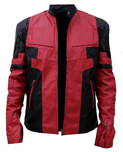 Ryan Reynolds Deadpool Wade Wilson Costume Leather Jacket