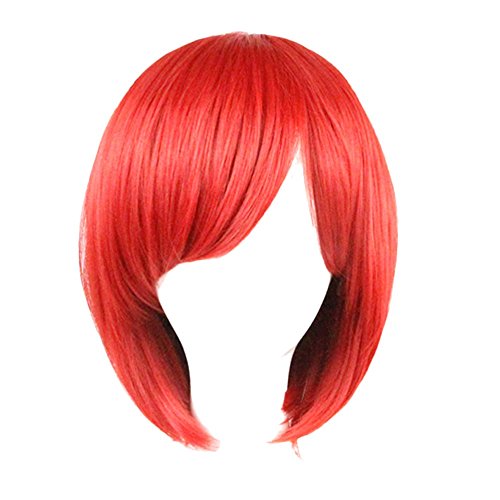 DEESEE(TM) Anime Fashion Short Wig Cosplay Party Straight Wig Cosplay wig