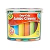 Crayola-My-First-Easy-Grip-Jumbo-Crayons-designed-for-Toddlers-Pack-of-24 CRAYOLA MyFirst Jumbo Crayons - Assorted Colours (Pack of 24) | Easy-Grip Colouring Crayons Perfect for Toddlers Hands…