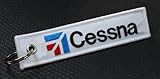 Cessna Aviation Keychain for Flight Crew, Pilots, Air Crew, Airplane and Aircraft Owners