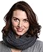 Tough Headwear Chunky Cable Knit Infinity Scarf Stay Warm & Stylish Year Round - Circle Loop Scarves for Women & Men