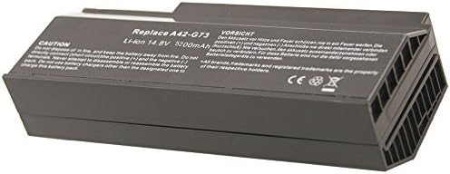 Amnergy New Laptop Battery A42-g73 For Asus G73 G73J G73JH G73JW G73sw G73S G53 G53S G53SV G73-52 A42-G53 70-NY81B1000Z 70-ny81b1000z; 8 Cells 5200mAh