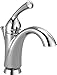 Delta Faucet Haywood Single Hole Bathroom Faucet, Single Handle Bathroom Faucet Chrome, Bathroom Sink Faucet, Diamond Seal Technology, Drain Assembly, Chrome 15999-DST