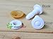 15mm Doll Joints/Animal Joints/Bear Joints/Safety Joints - White - 4 Sets x 3