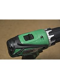 Hitachi DS10DFL2 12 voltios Taladro de impacto de litio ion compacto inalámbrico con kit (garantía herramienta de por vida)