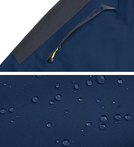 KEFITEVD Outdoor Jacke Herren Wasserdicht Softshell Wanderjacke Multi Funktion Regenjacke Jagd Angeln Freizeitjacke… – Bild 7