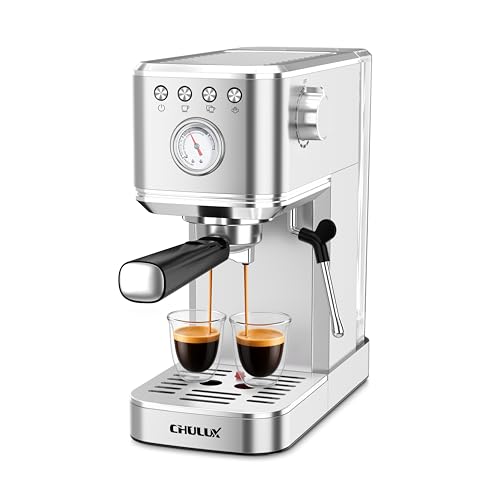 CHULUX Espresso Machine with Milk Frother