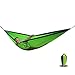XiuanCum Parachute Hammock Light Weight Outdoor Camping Portable Single Hammock with Hammock Ropes Hammock Carabinersthumb 3