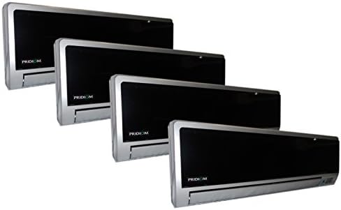 Pridiom Pmd395hqx 39k Btu Quad Zone Mini-Split System High Wall Mount