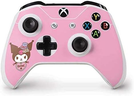 Skinit Decal Gaming Skin Compatible with Xbox One S Controller - Officially Licensed Sanrio Kuromi Mischievous Design