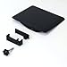 Furinno MP01-BK Mousepad Attachable to Aluminum Folding LaptopTray Stand, Black