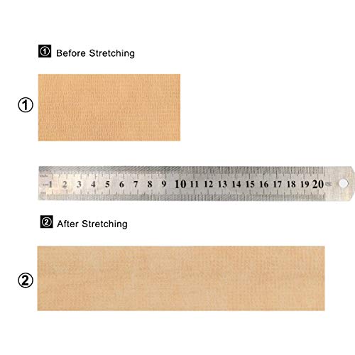 AUPCON Self Adhesive Bandage Vet Tape Cohesive Bandages Bulk Self Adherent Wrap Non-Woven for Pets Animals & Ankle Sprains & Swelling Supply, FDA Approved - Thumbnail 5