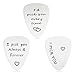 3 PCS Guitar Pick Jewelry Gifts for Him Men-Unique Birthday Gift for Musician Husband Boyfriend Wedding Valentines Father's Day