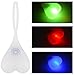 TopOne Cool Bicycle Led Tail Light Waterproof Cycling Silicone Heart Shaped Bike Tail Light Bike Rear Light