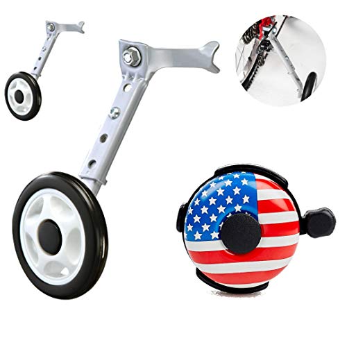 Ciao! Sports & Outdoors Adjustable Variable Speed Bicycle Training Wheels for Girls Boys 16 18 20 22 24 Inch. A Perfect stabilizer Accessories Package for Kid (White) Ciao! Sports & Outdoors Adjustable Variable Speed Bicycle Training Wheels for Girls Boys 16 18 20 22 24 Inch. A Perfect stabilizer Accessories Package for Kid (White)
