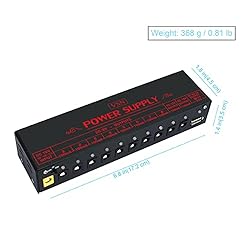 VSN Guitar Pedal Power Supply 10 Isolated DC Output