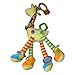 BeeSpring Infant Baby Development Soft Giraffe Animal Handbells Rattles Handle Toys