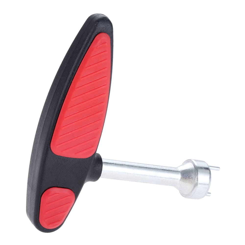 ARFUKA Golf Spike Wrench - Red, Size: 10cm x 9cm x 19mm, Golf Shoe Cleat Wrench