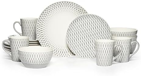 Mikasa Gourmet Basics 'Aurora' 16-piece Dinnerware Set