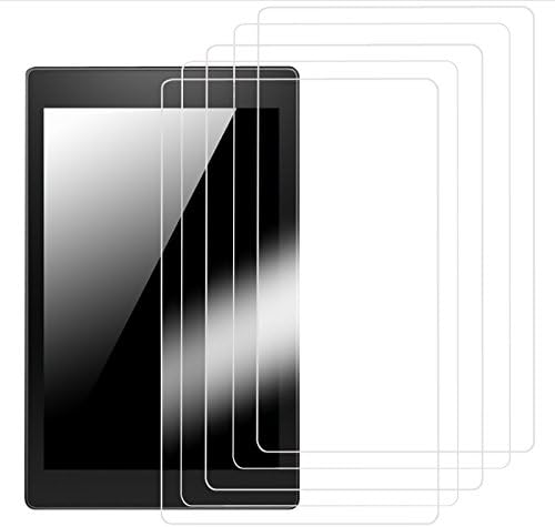 [5-Pack]Rosefray Barnes &amp; Noble Nook HD 7" Blue Light UV Filter Screen Protector Premium High Definition Clear/Reduces Eye Fatigue / Anti- Fingerprint / Anti-Bubble / Anti-Bacterial Shield