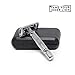 Smoothere Double Edge Butterfly Safety Razor For Men. Easy Blade replacement for perfect alignment and the best possible shave, With 5 Premium Blades