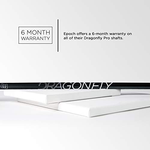 Epoch Dragonly Pro Defense/LSM Lacrosse Shaft iQ8 Concave Carbon Black