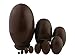 Adorable Lovely Animal Theme Big Round Eyes Brown Wise Owl Egg Shape Wooden Handmade Nesting Dolls Matryoshka Dolls Set 10 Pieces For Kids Toy Birthday Christmas Gift Home Kids Room Decoration