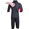 REALON-Kids-Wetsuit-3mm-Premium-Neoprene-Youth-for-Girls-and-Boys-Surfing-Swimming-XSPAN-Full-Back-Zip-Spring-Suit