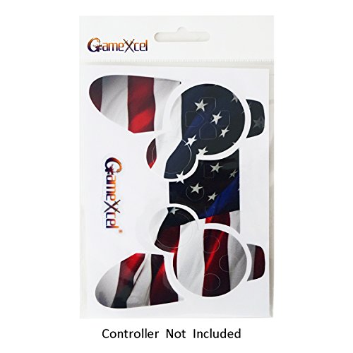 Skin Stickers for Playstation 3 Controller - Vinyl Sticker for DualShock 3 Wireless Game PS3 Controllers - Protectors Stickers Controller Decal - Stars N Stripes [ Controller Not Included ] - Thumbnail 2