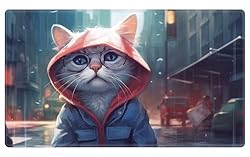 EDGFRTOIO Playmat 24" x 14" Game Mats Tabletop