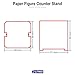 LITKO Paper Figure Holder | Game Card Holder | Paper Miniature Counter Bases (Square Base, 2x2-Inch Slot)